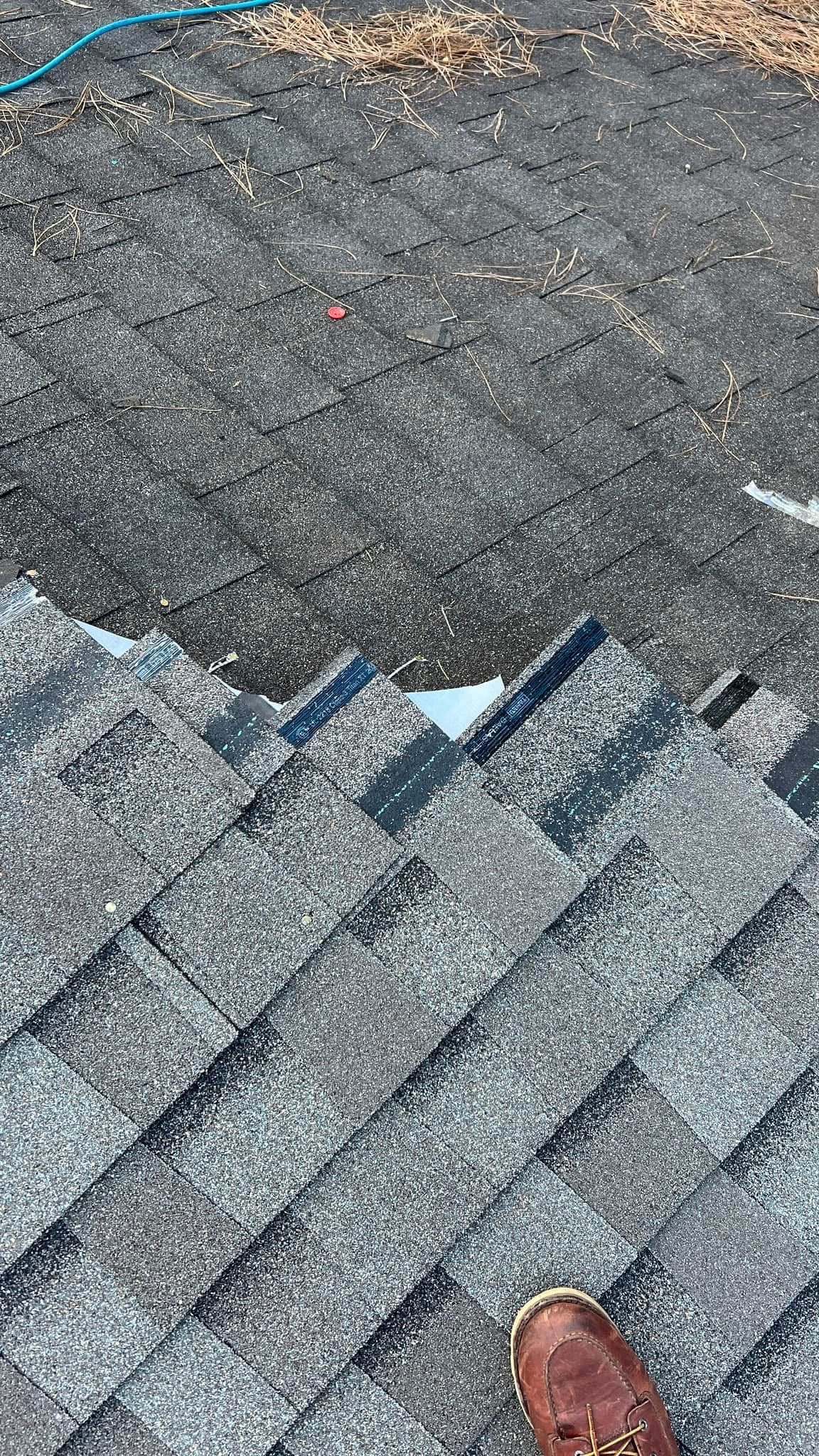 New shingles vs old in Kingwood TX